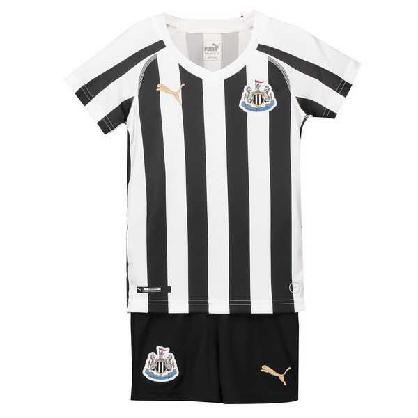 Camiseta Newcastle United 1ª Niños 2018/19 Blanco Negro